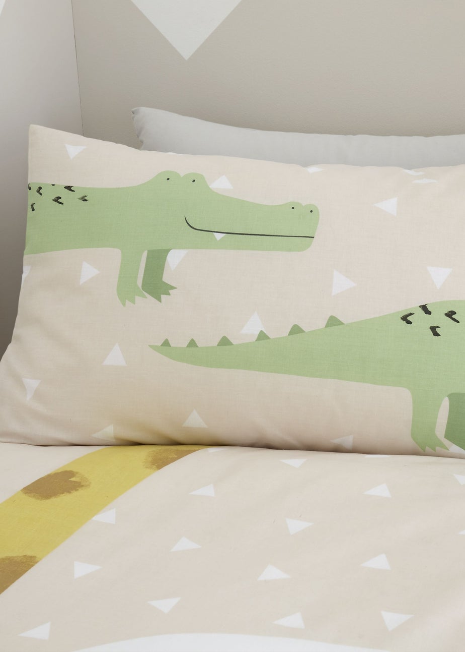 Catherine Lansfield Roarsome Animals Reversible Duvet Cover Set