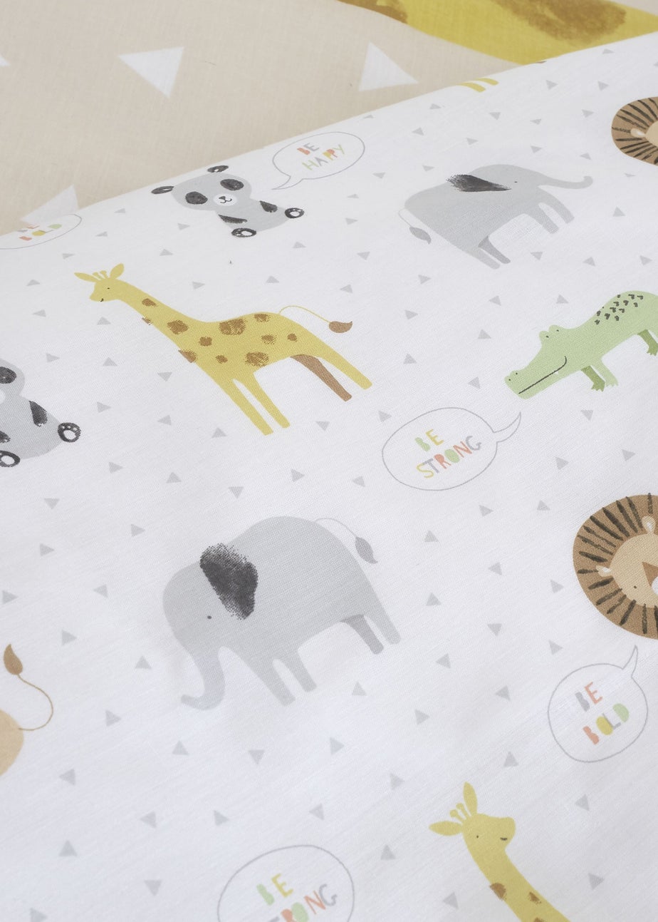 Catherine Lansfield Roarsome Animals Reversible Duvet Cover Set