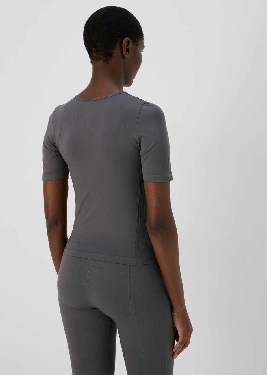 Souluxe Charcoal Seamless Top