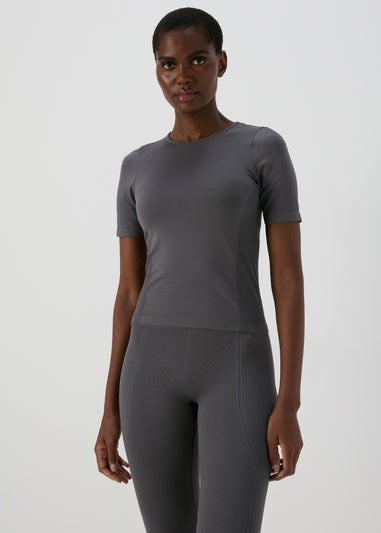 Souluxe Charcoal Seamless Top