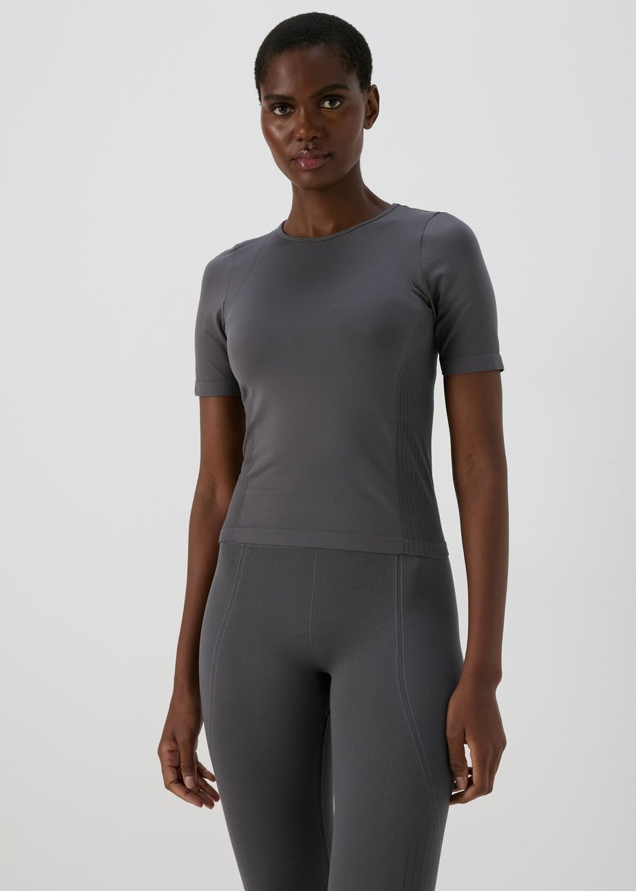 Souluxe Charcoal Seamless Top