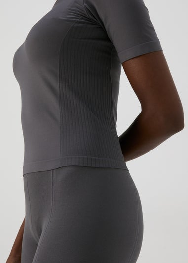 Souluxe Charcoal Seamless Top