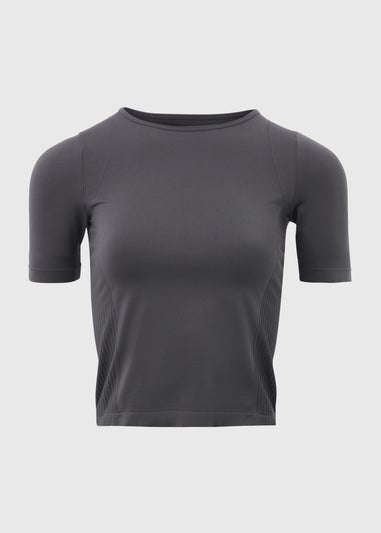 Souluxe Charcoal Seamless Top