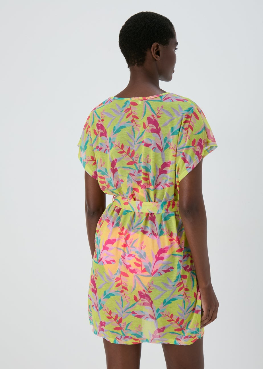 Multicolour Shapewear Jersey Kaftan