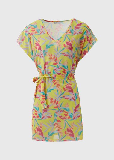 Multicolour Shapewear Jersey Kaftan