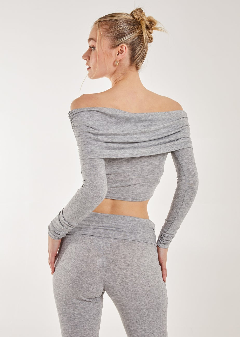 Pink Vanilla Off the Shoulder Lounge Top