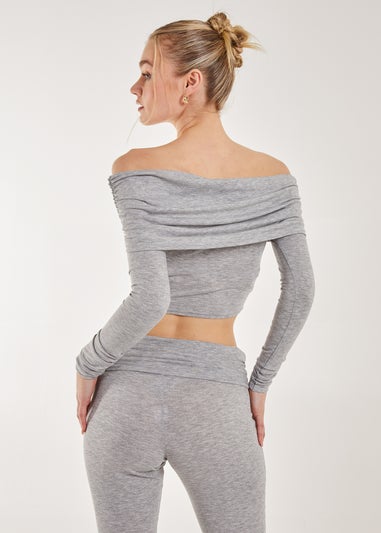 Pink Vanilla Off the Shoulder Lounge Top