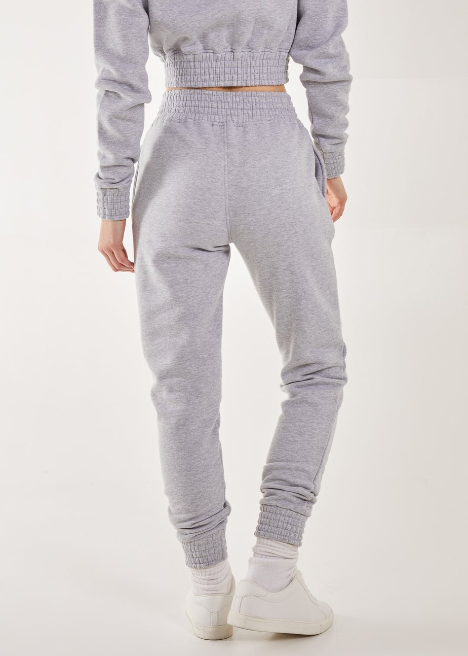 Pink Vanilla Grey Detail Waistband Joggers