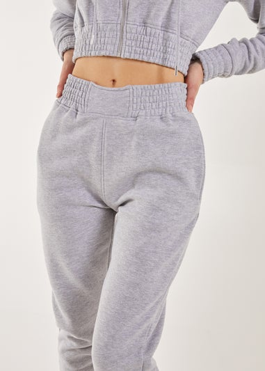 Pink Vanilla Grey Detail Waistband Joggers