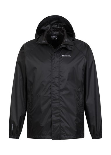 Mountain Warehouse Black Pakka II Waterproof Jacket