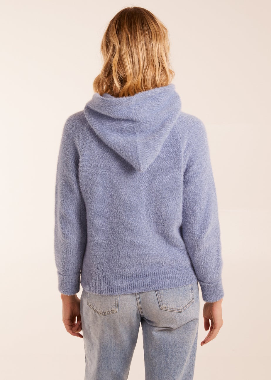 Blue Vanilla Chenille Hoodie