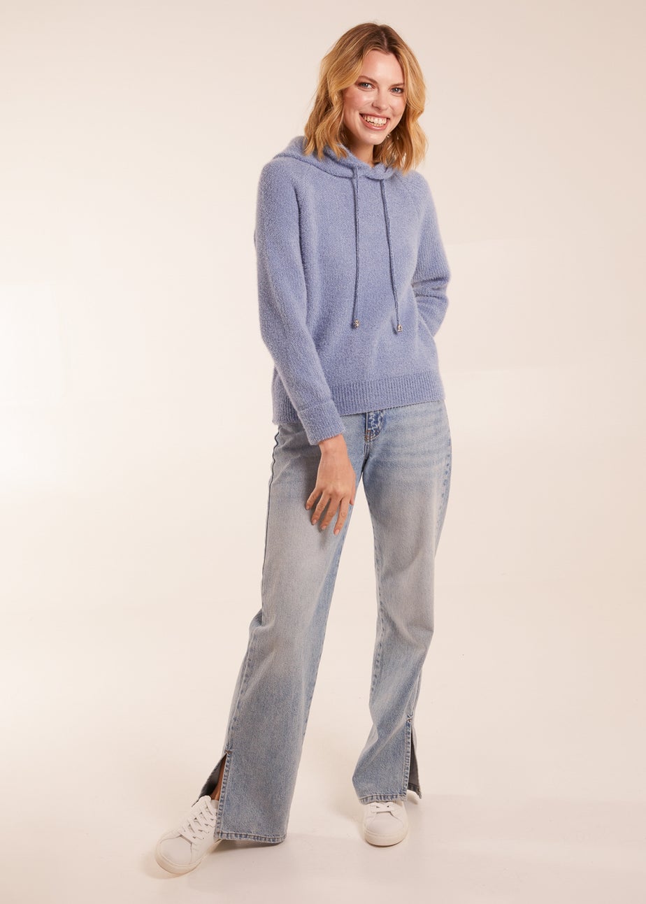 Blue Vanilla Chenille Hoodie