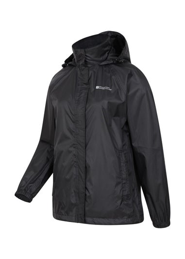 Mountain Warehouse Black Pakka II Waterproof Jacket