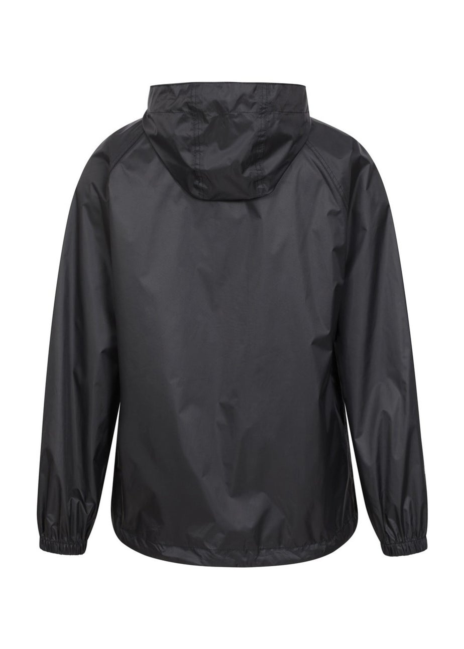 Mountain Warehouse Black Pakka II Waterproof Jacket
