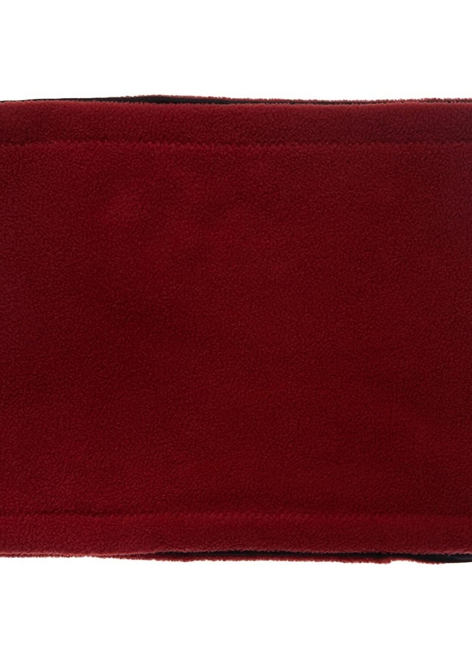 Puma Black/Red Fleece Reversible Neck Warmer