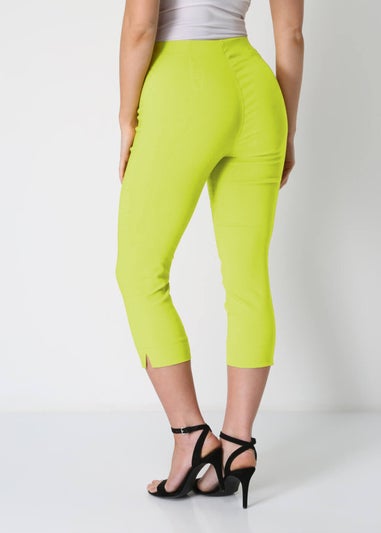 Roman Lime Cropped Stretch Trouser