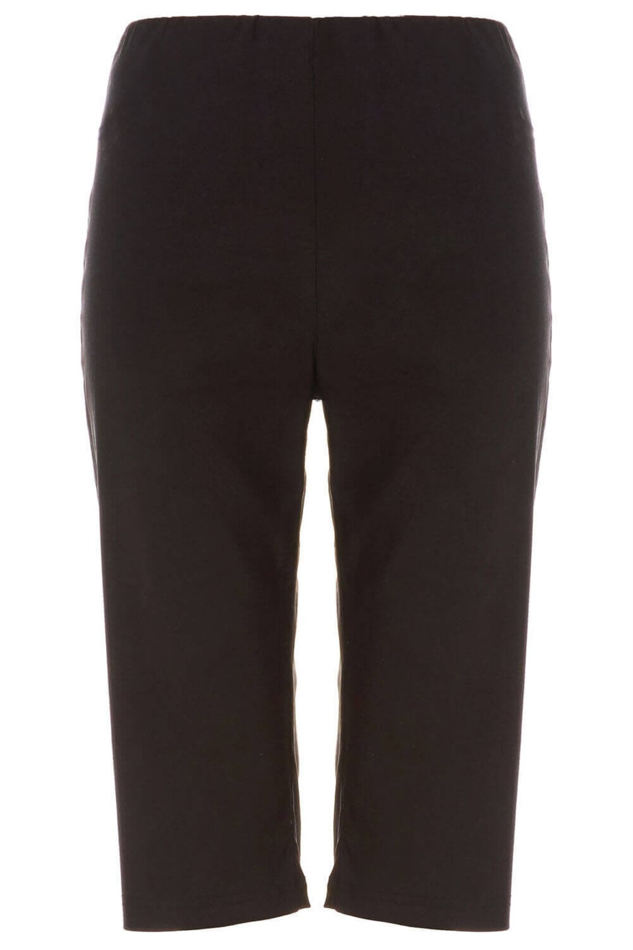 Roman Black Knee Length Stretch Shorts