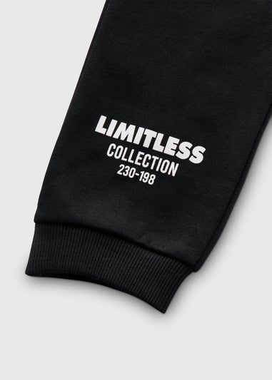 Boys Black Limitless Co Ord Joggers (7-13yrs)
