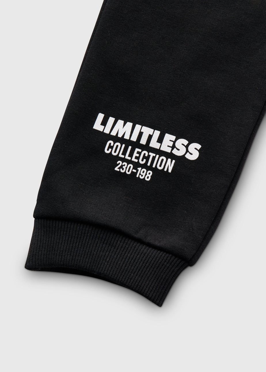 Boys Black Limitless Co Ord Joggers (7-13yrs)