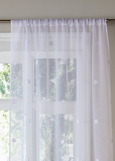 Appletree Boutique Zara White Voile Panel