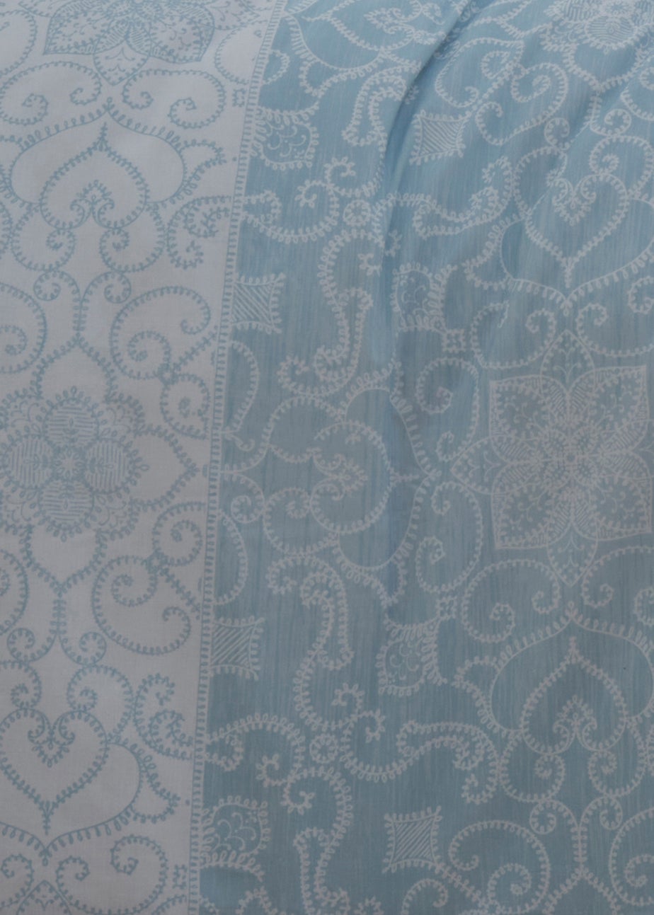 Dreams & Drapes Design Frampton Reversible Blue Duvet Cover Set