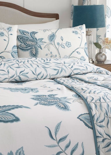 Dreams & Drapes Design Samira Blue Duvet Cover Set