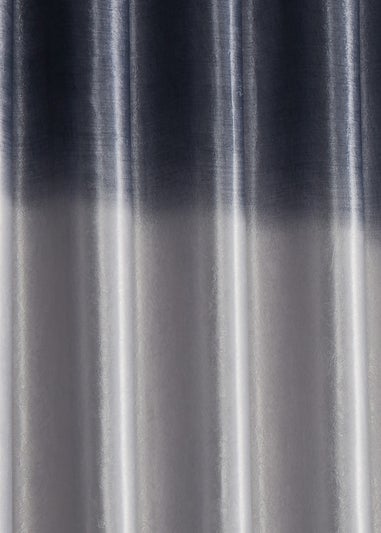 Fusion Ombre Strata Grey Eyelet Curtains