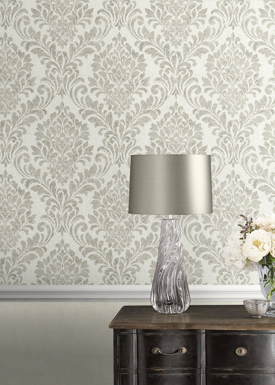 Darcy James Eleanor Damask Cream