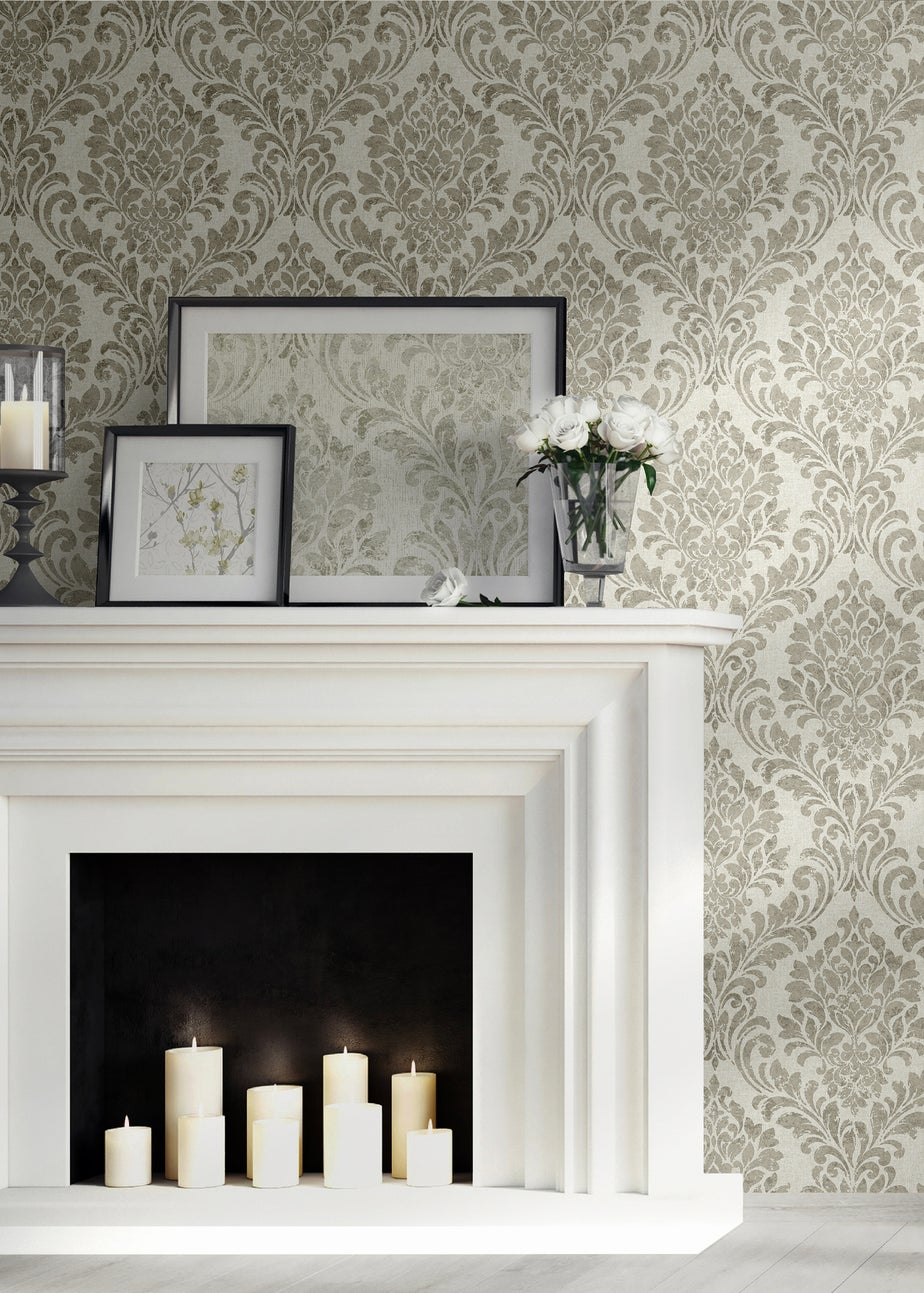 Darcy James Eleanor Damask Cream