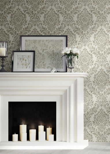 Darcy James Eleanor Damask Cream