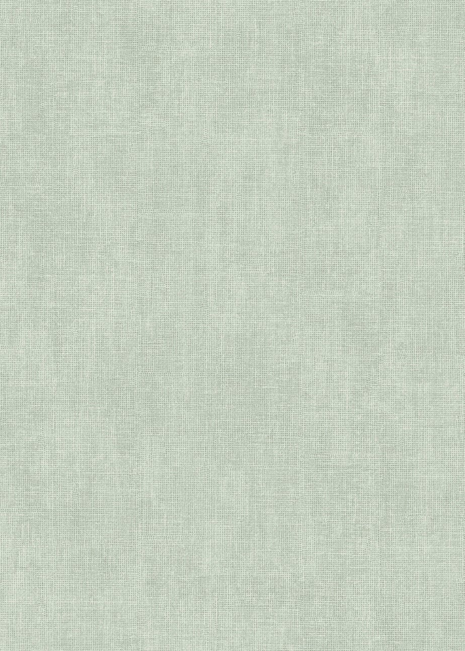 Darcy James Linen Texture Green Wallpaper