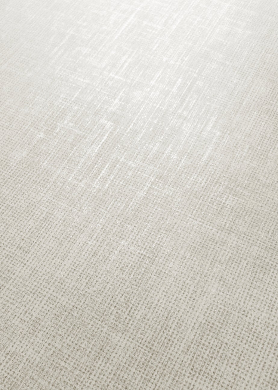 Darcy James Linen Texture Cream Wallpaper