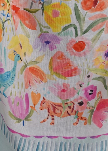 Appletree Style Festival Blue Throw