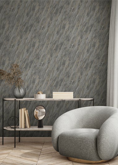 Muriva Venezia Marble Dark Grey