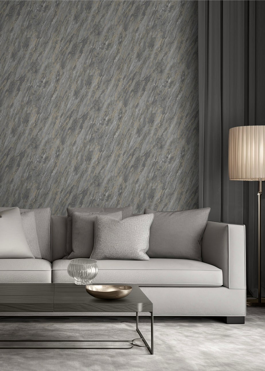 Muriva Venezia Marble Dark Grey