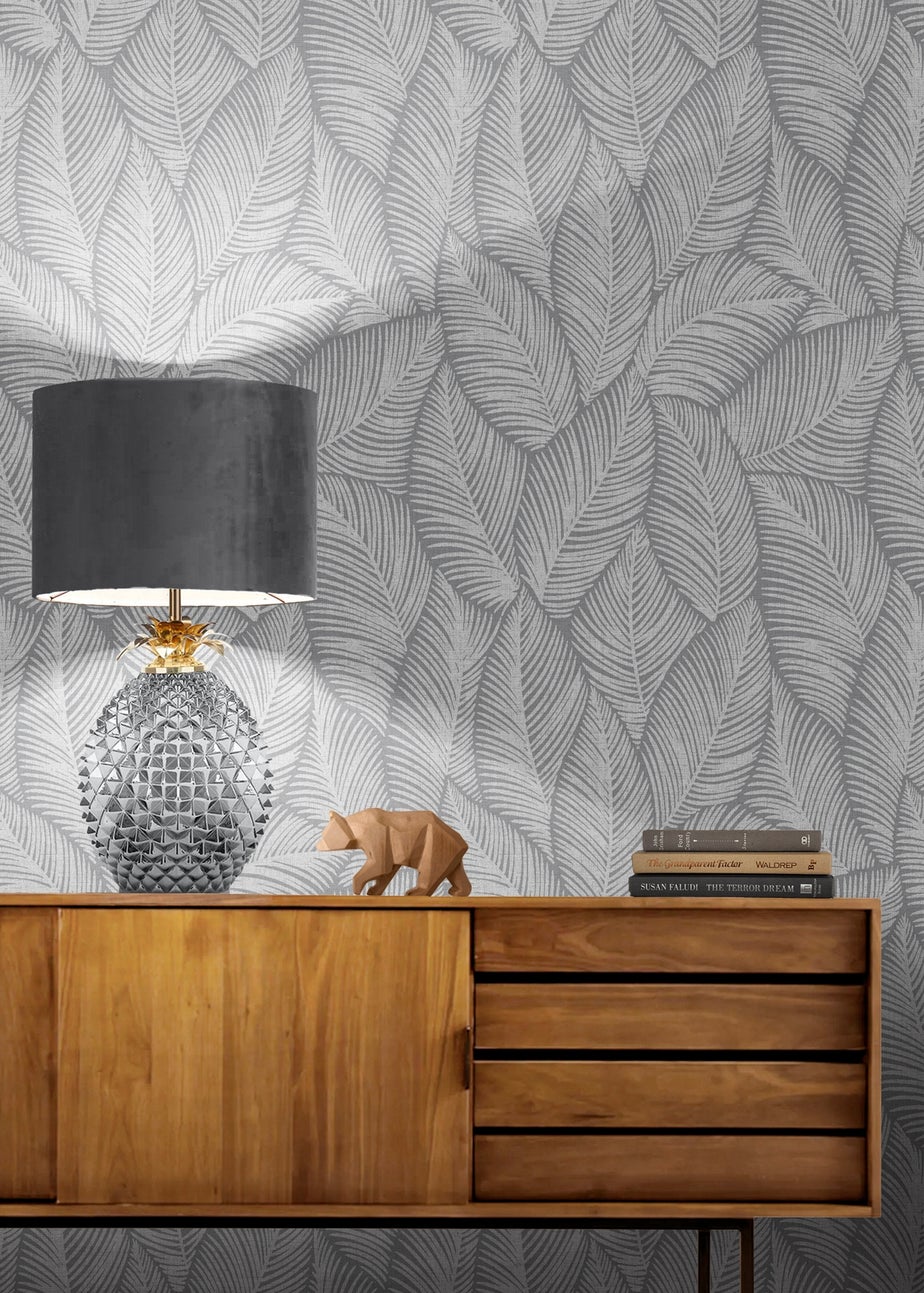 Muriva Denver Leaf Grey