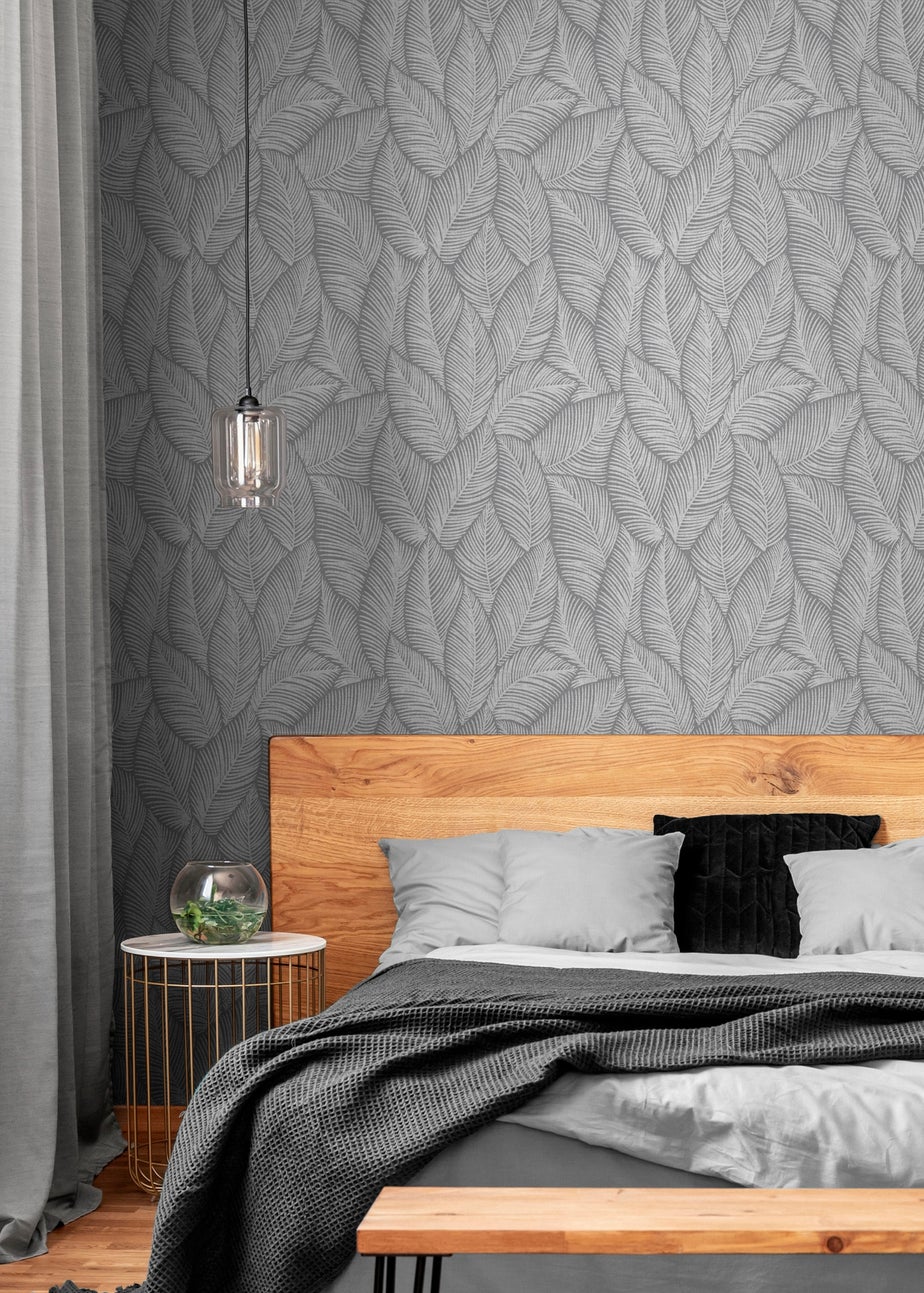 Muriva Denver Leaf Grey