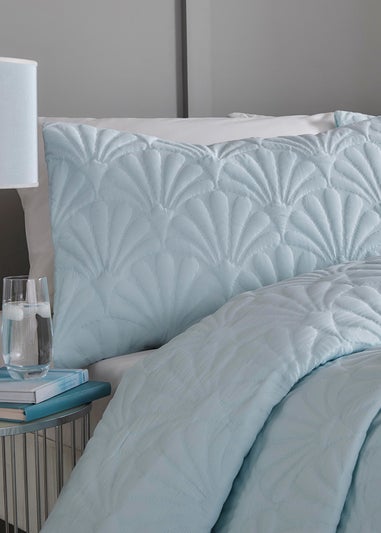 Serene Cavali Pinsonic Blue Duvet Cover Set