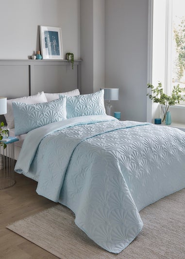 Serene Cavali Pinsonic Blue Duvet Cover Set