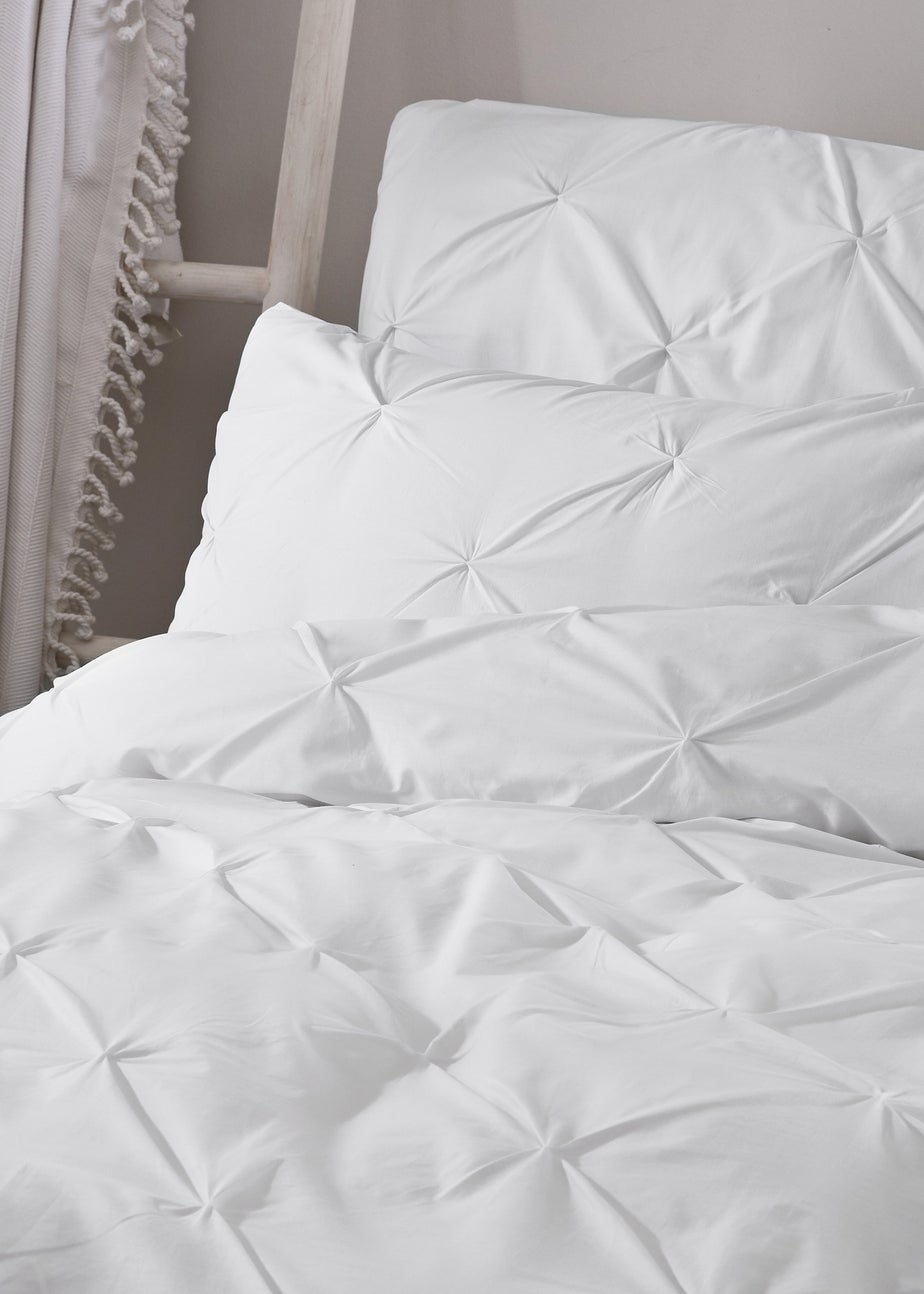 Serene Lara White Duvet Cover Set