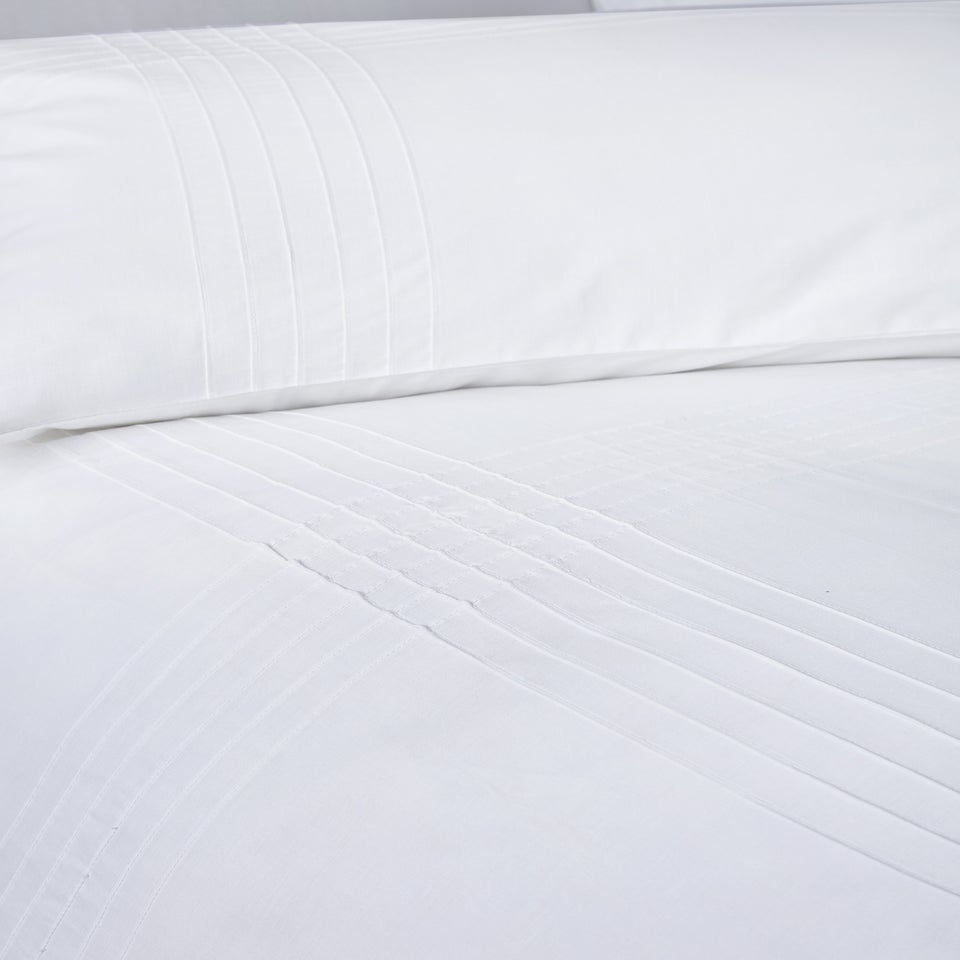Serene Amalfi White Duvet Cover Set
