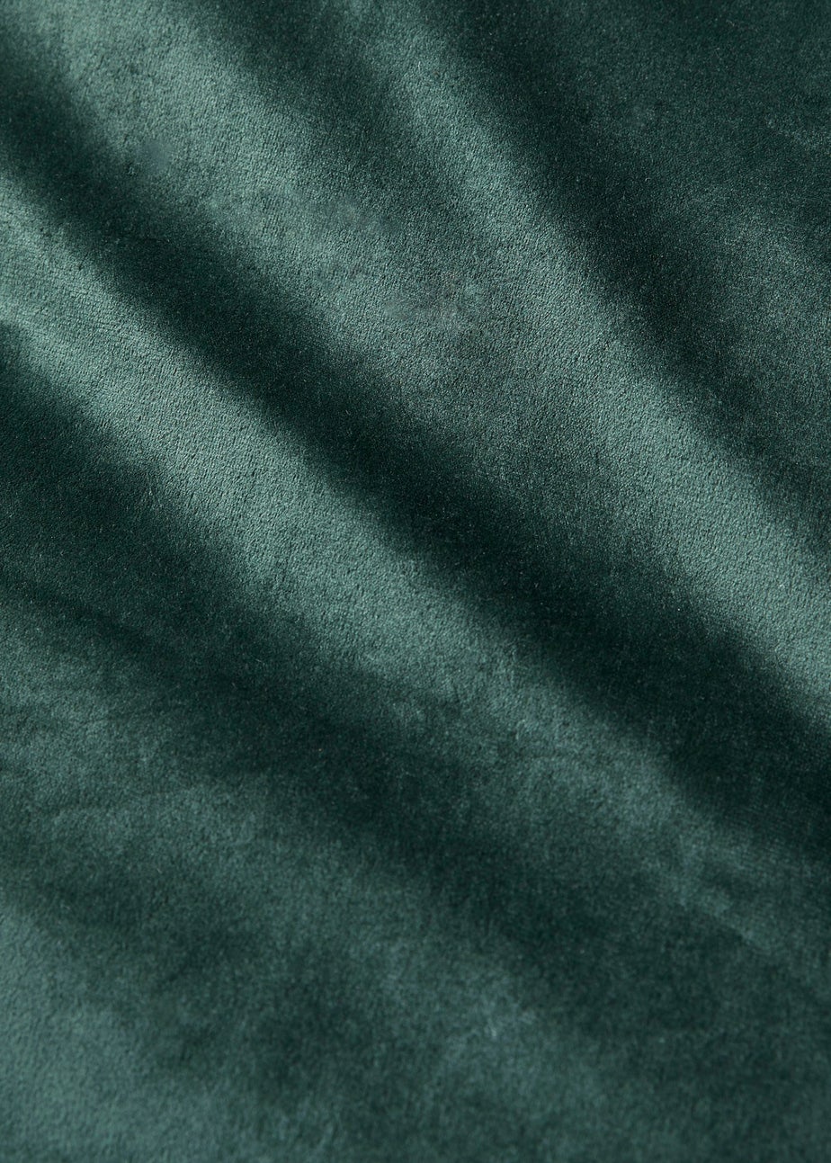 Laurence Llewelyn-Bowen Montrose Velvet Green Duvet Cover Set