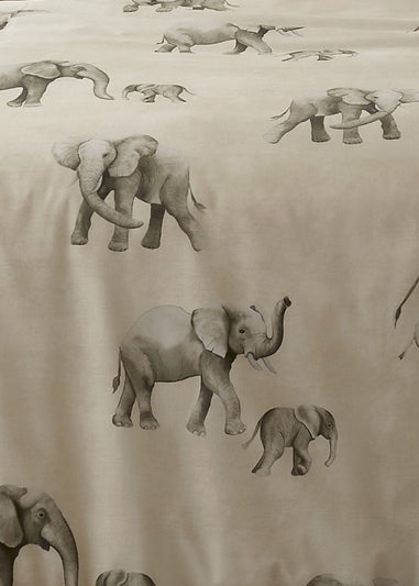 Fusion Ella the Elephant Natural Duvet Cover Set