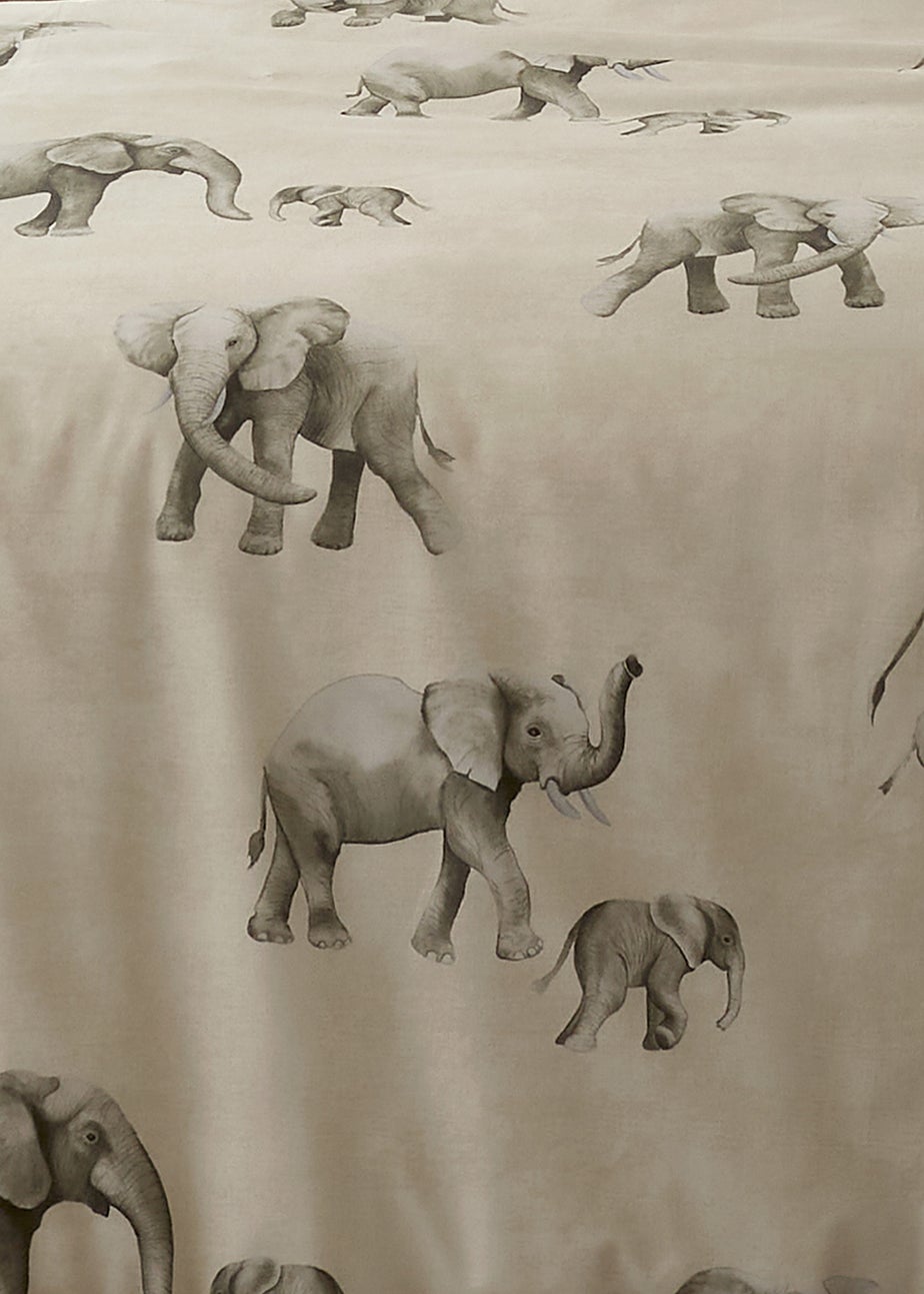 Fusion Ella the Elephant Natural Duvet Cover Set
