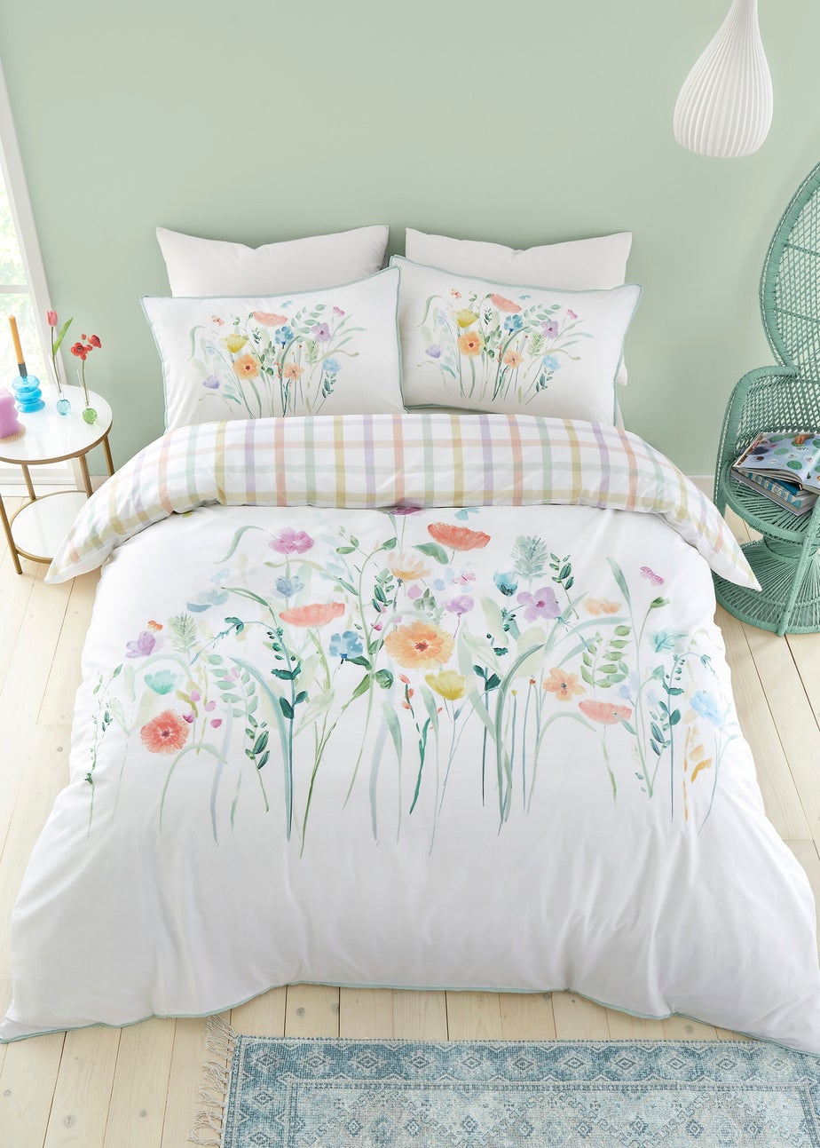 Appletree Style Gardenia White Duvet Cover Set