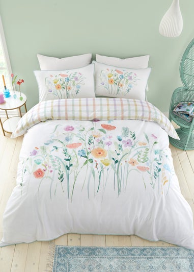 Appletree Style Gardenia White Duvet Cover Set