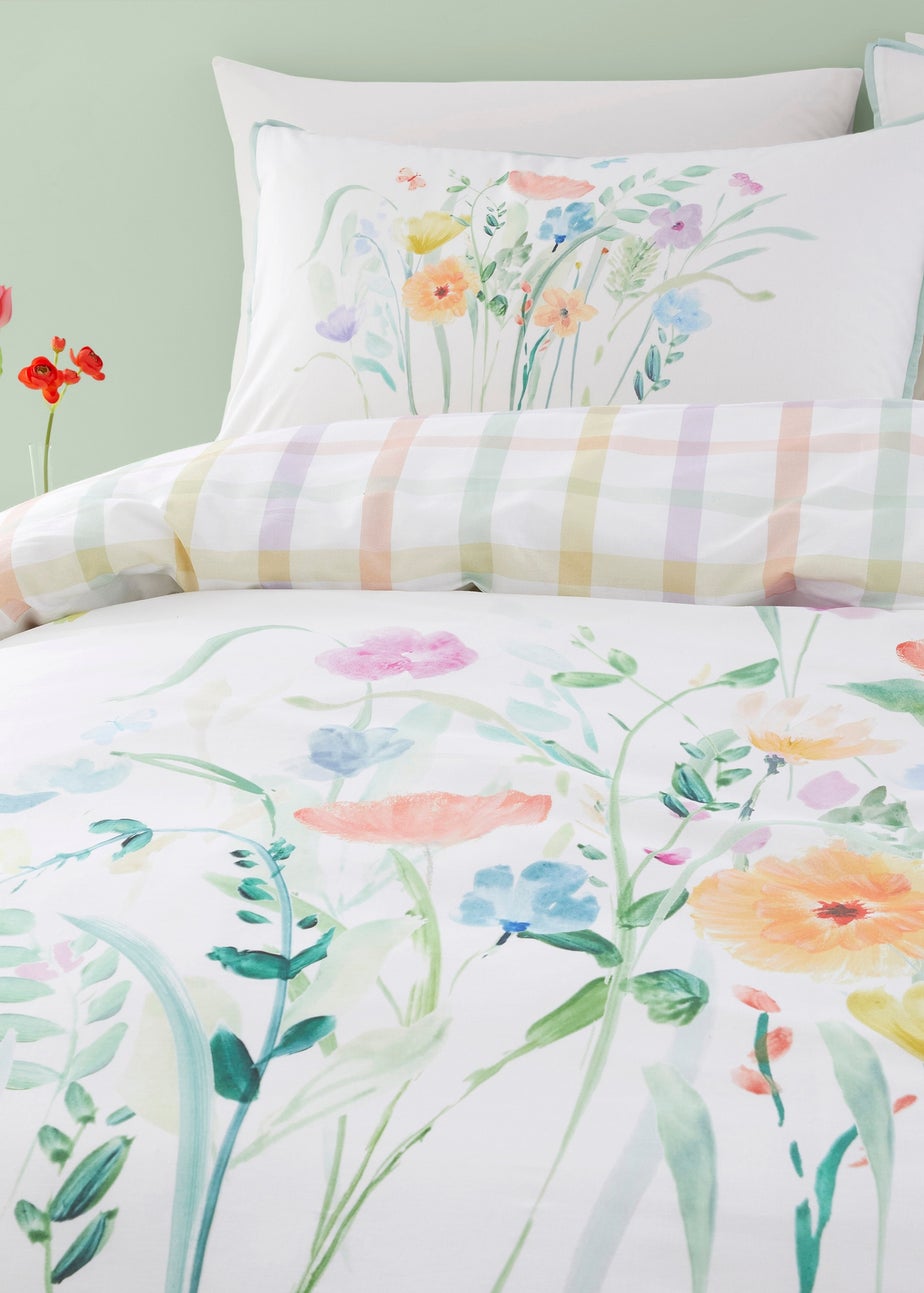 Appletree Style Gardenia White Duvet Cover Set