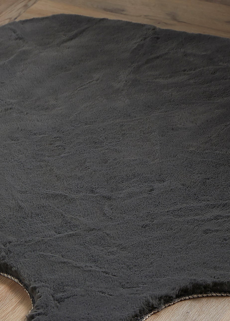 Fusion Shaped Rug Grey Shaped Rug