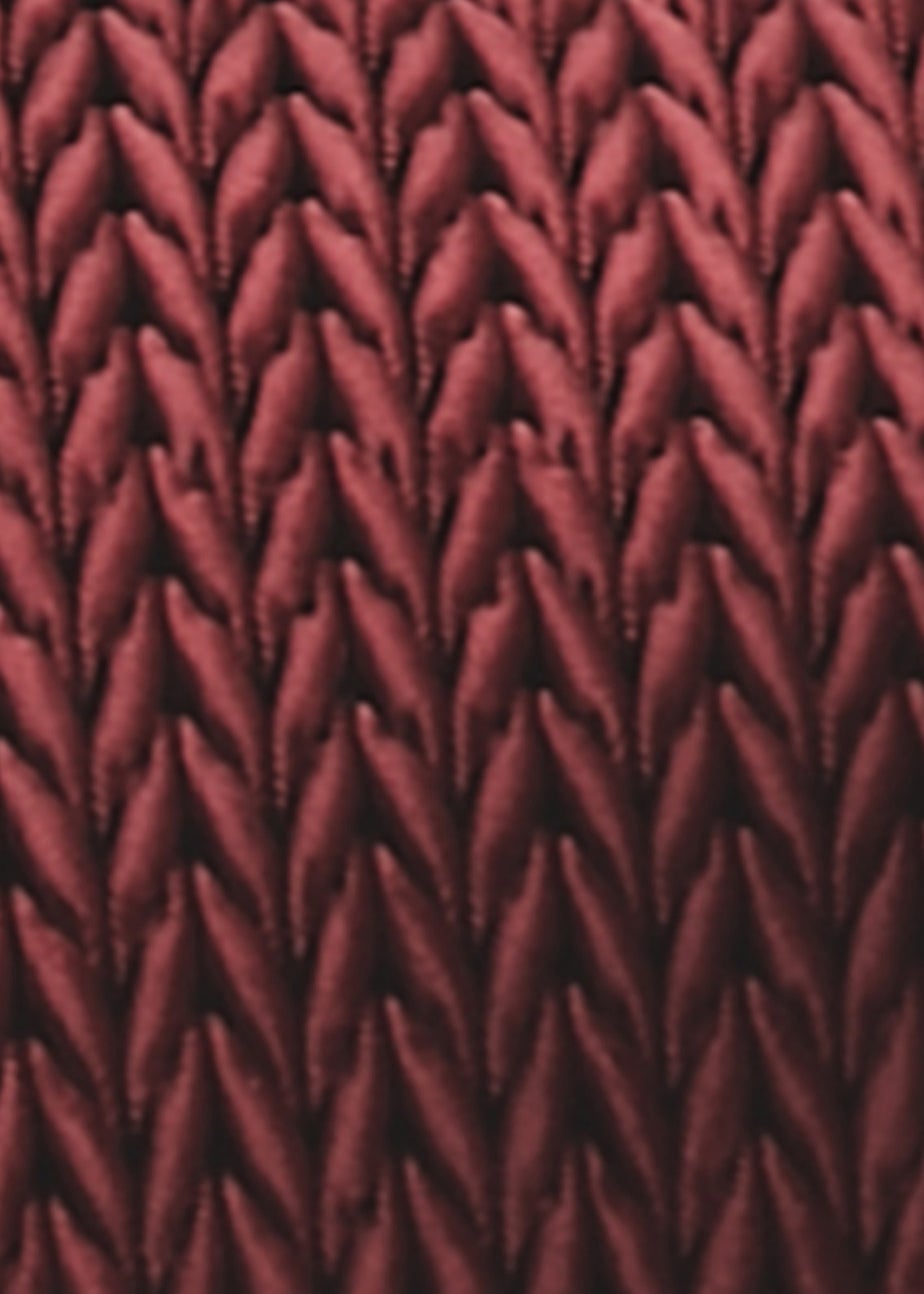 Laurence Llewelyn-Bowen Amory Velvet Red Filled Cushion (43cm x 43cm)