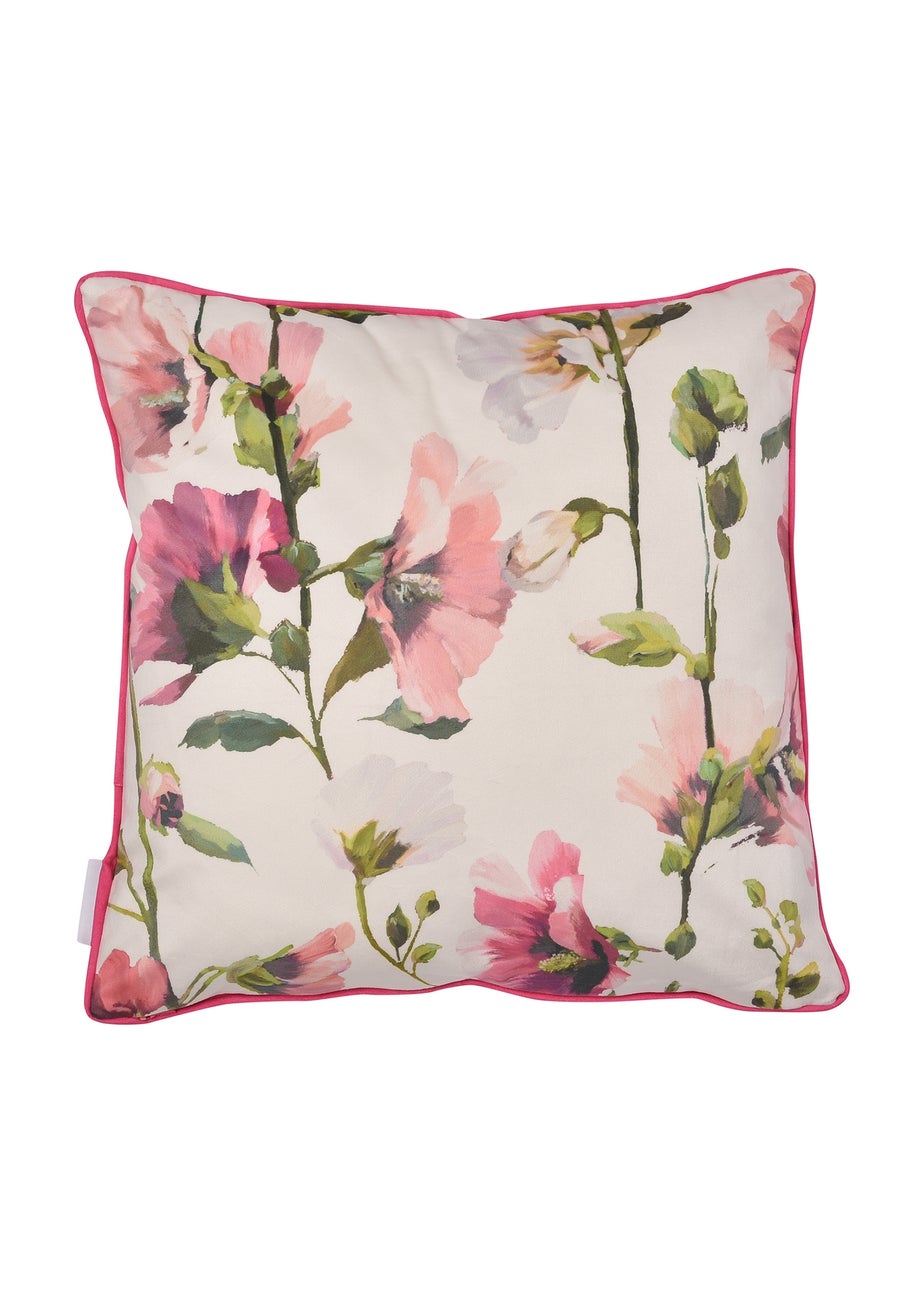 Soiree Layla Pink Filled Cushion (43cm x 43cm)